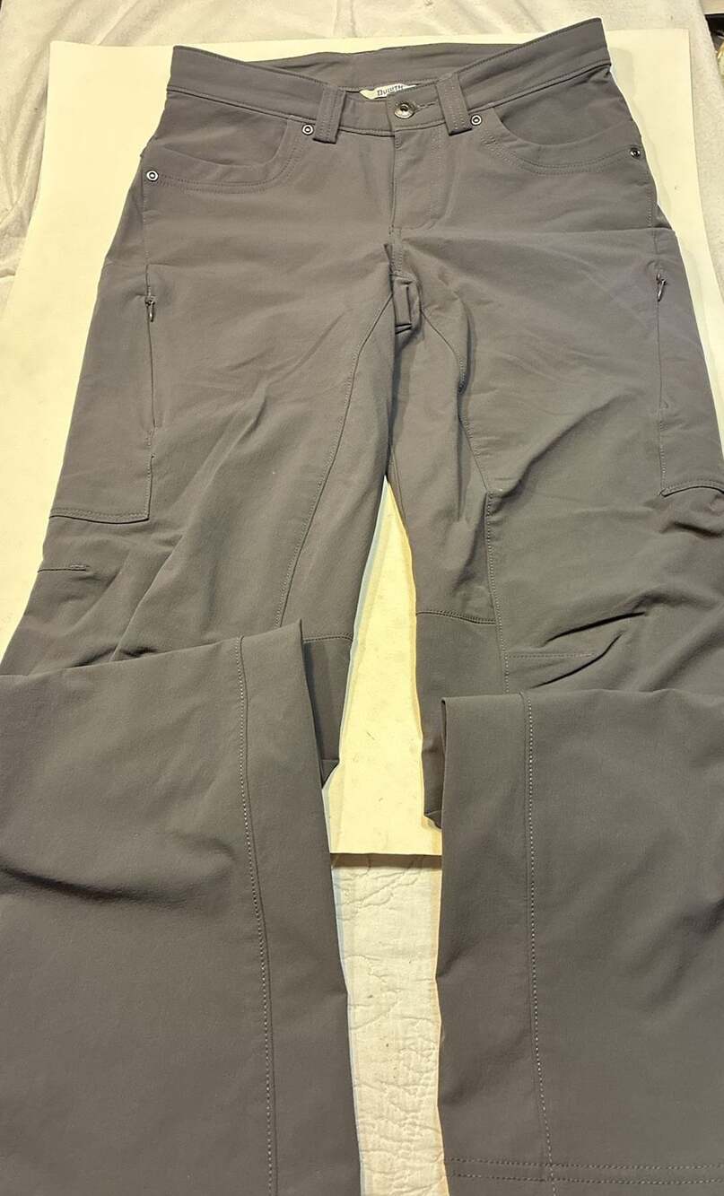 Duluth Trading Co Pants Size 4x33 Gray Stretch Hiking Cargo
